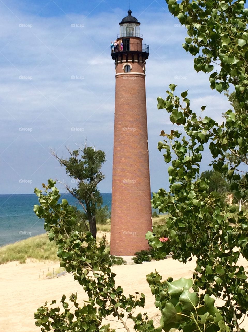 Lighthouse. Little Sable Point Lighthouse in Mears, MI