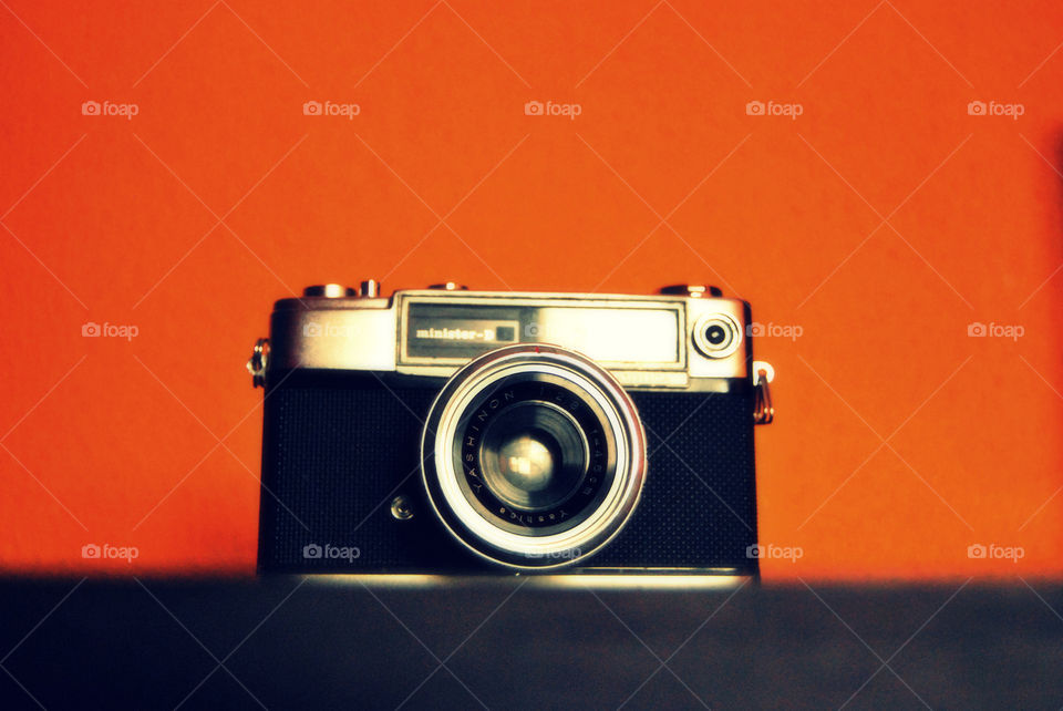 my first camera . a photo of my first camera