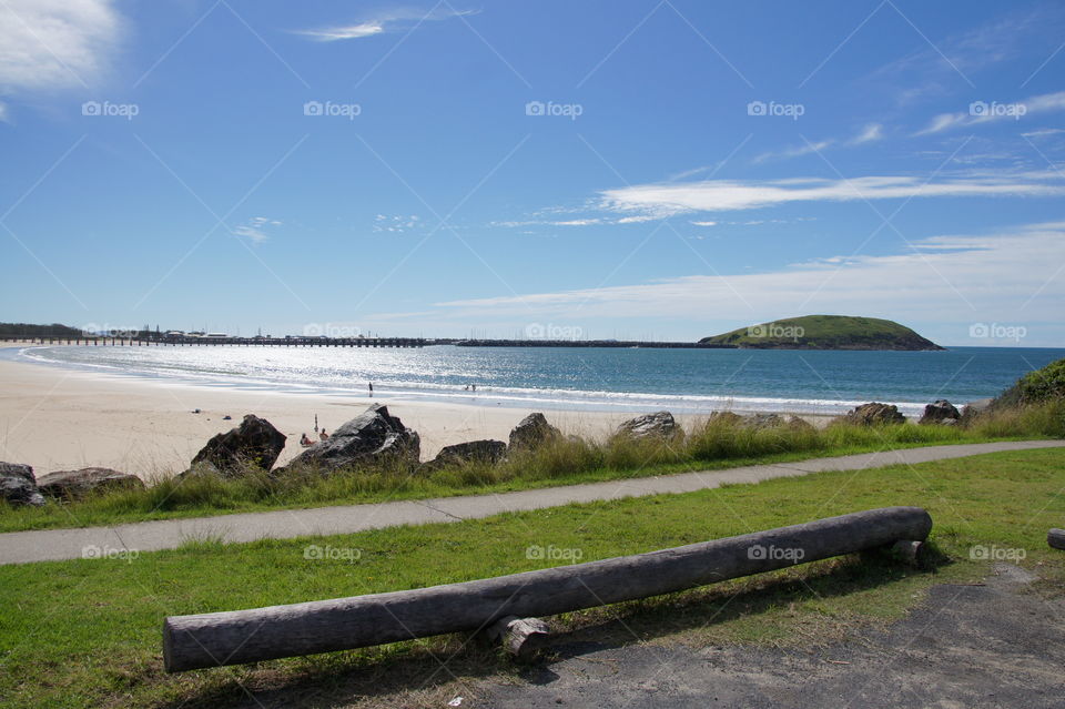 Sunny day at the beach