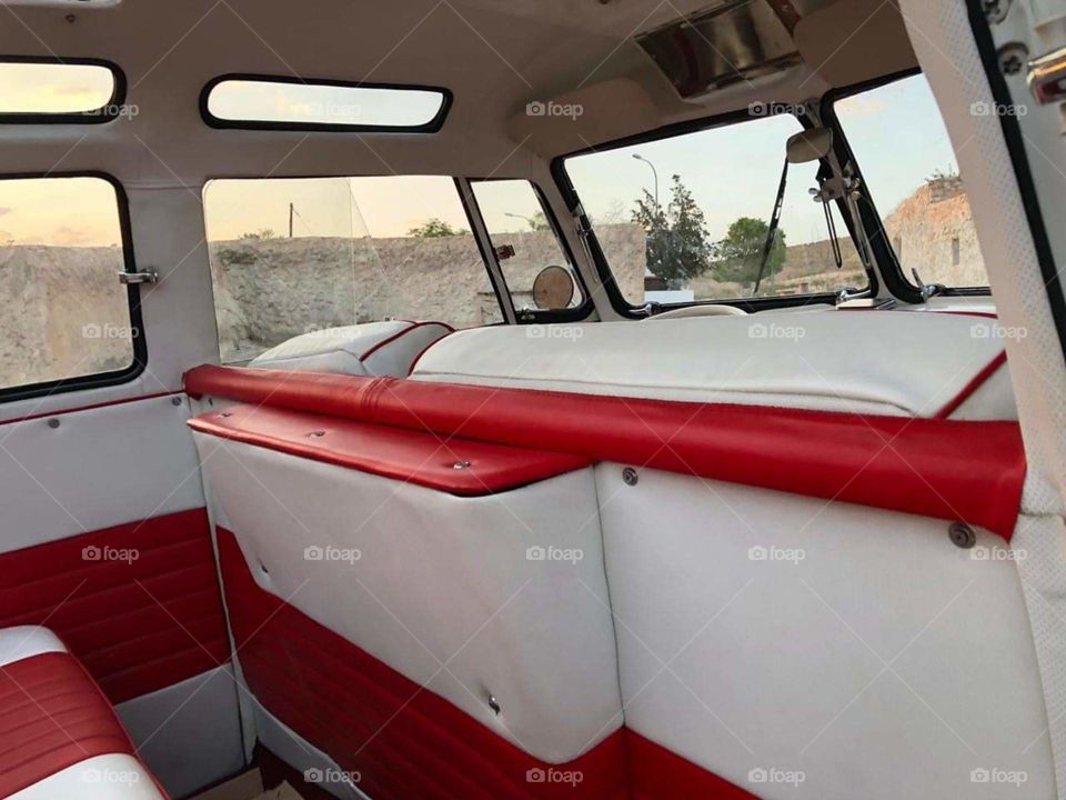 VW combi interior