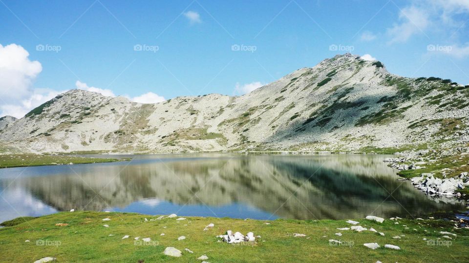 Mountain lake in Pirin, Bulgaria