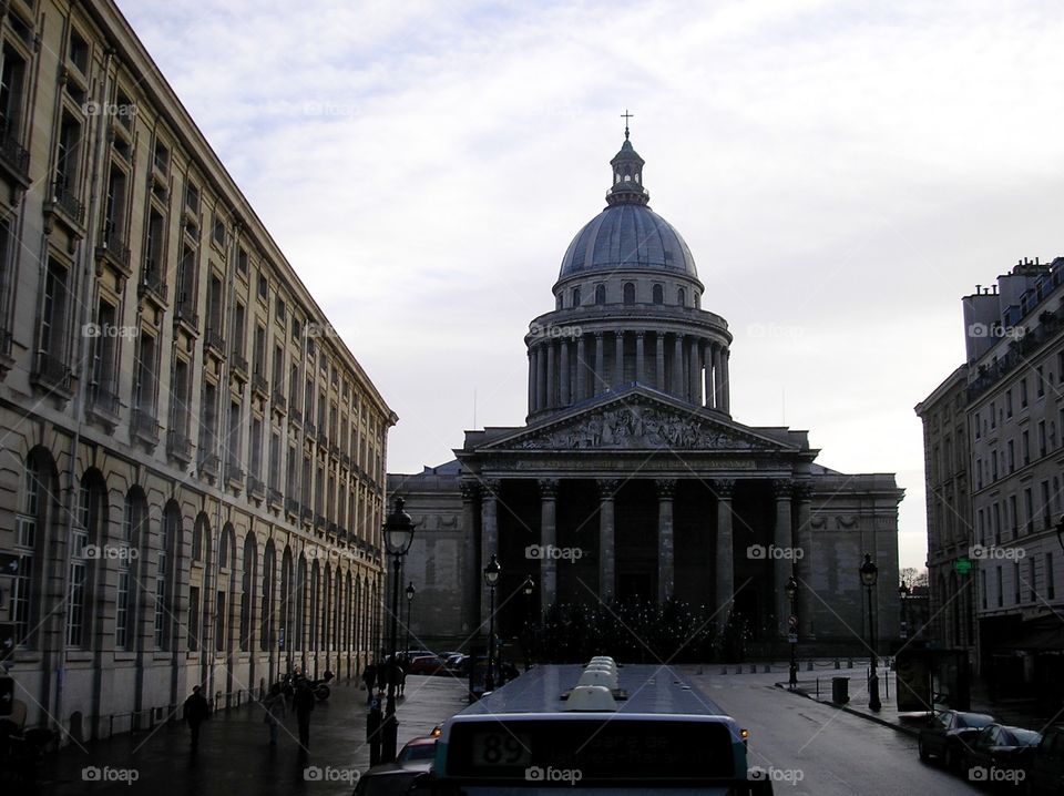 Dome of St. Maria MagdalenA in Paris