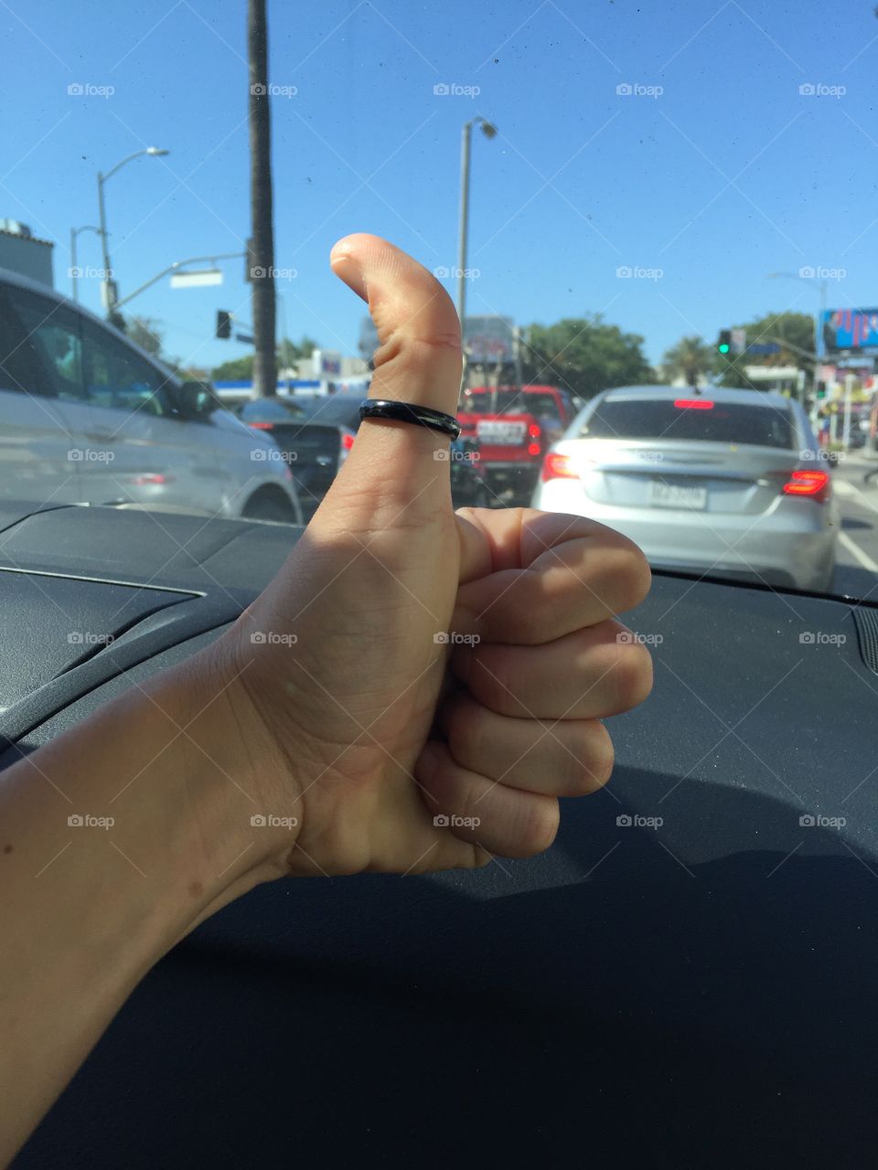 Los Angeles traffic gets a thumbs up 