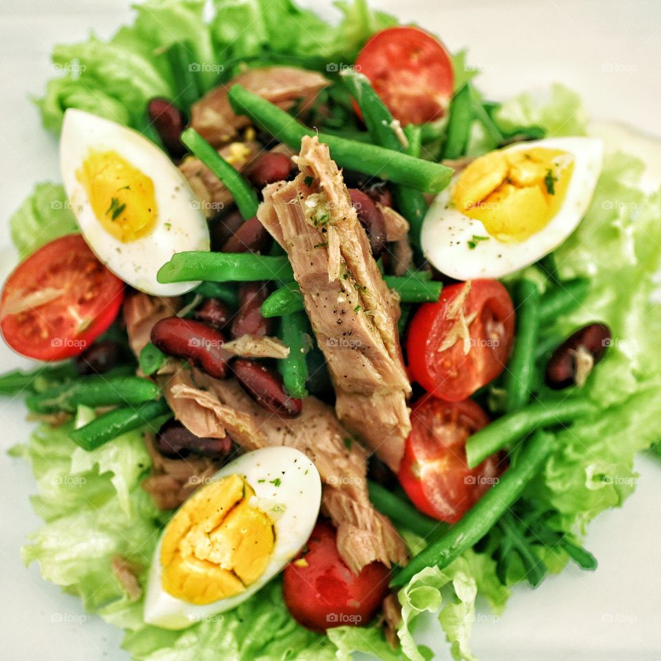 Tuna salad . Healthy meal