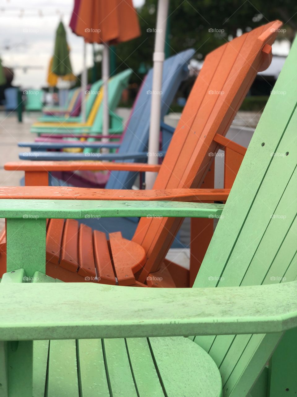 Color chairs