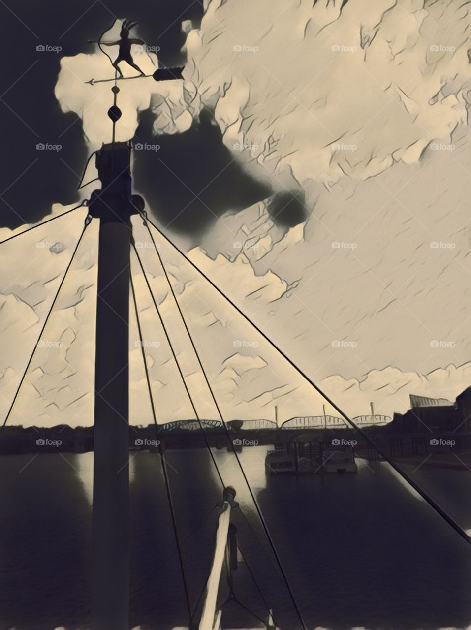 "My vessel has been anchored, attacked, and conquered..."