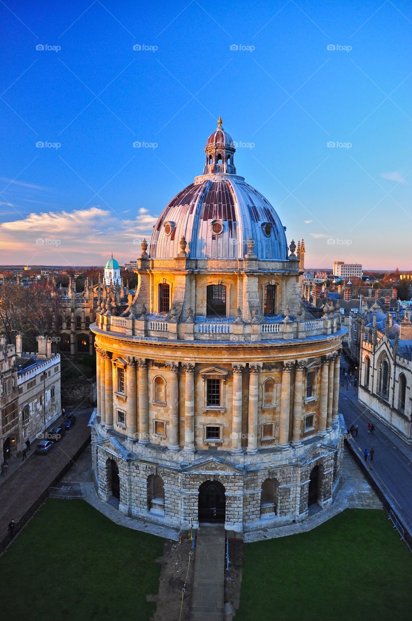 Radcliffe camera from above