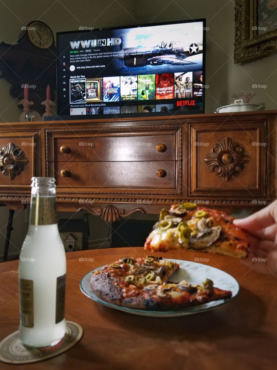 Pizza and Netflix