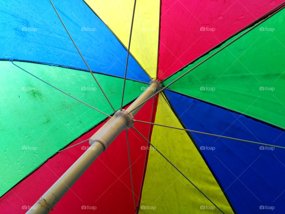 Colorfull umbrella