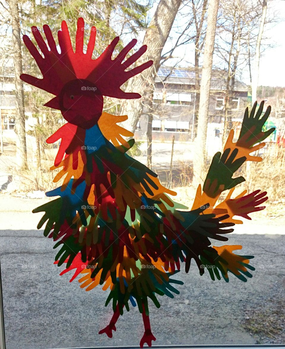 easter rooster . easter rooster 