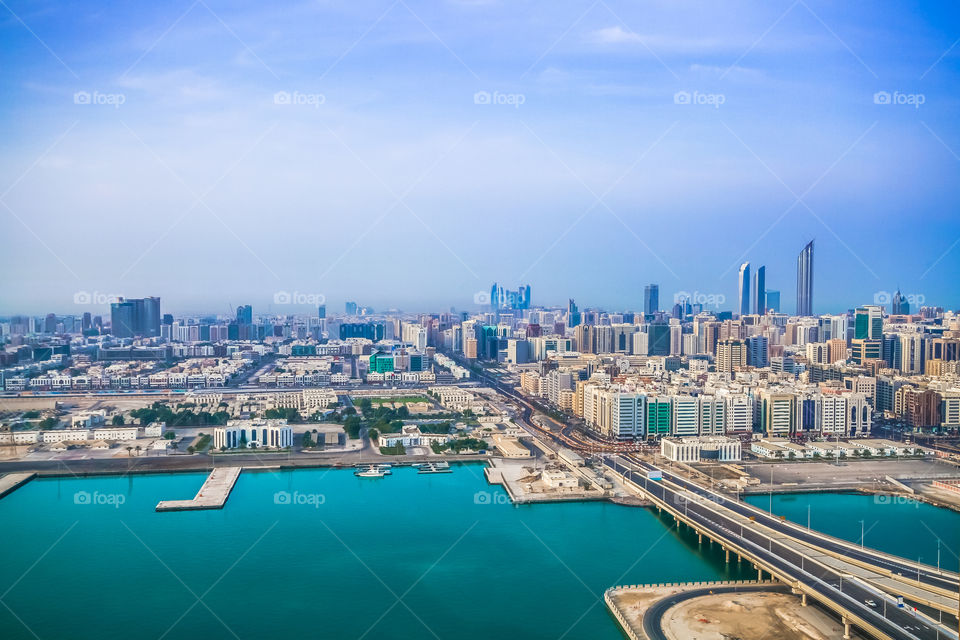 Abu Dhabi city view