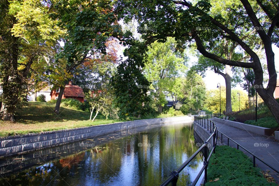 Autumn in Norrtälje, Sweden