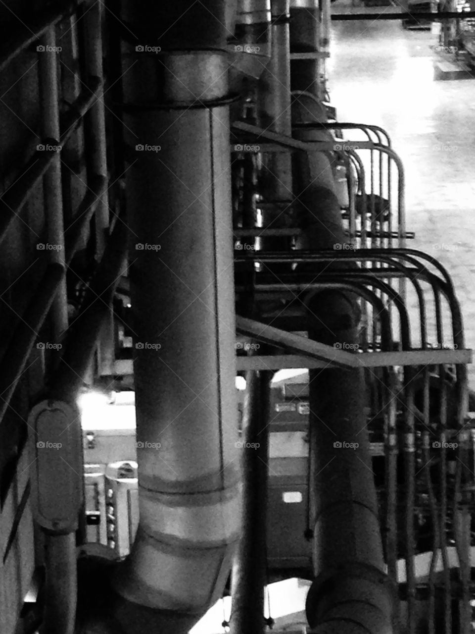 Industrial . Factory, pipes