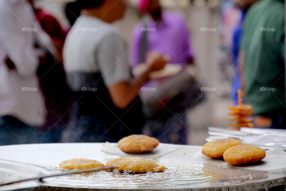 oily street food