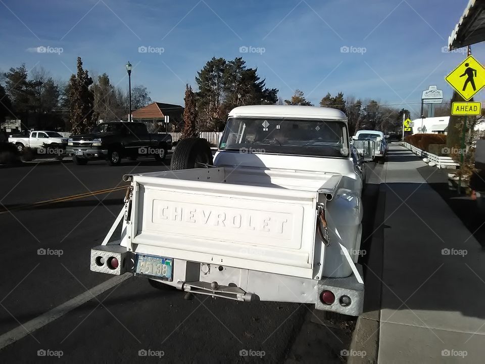 Chevrolet White Truck
