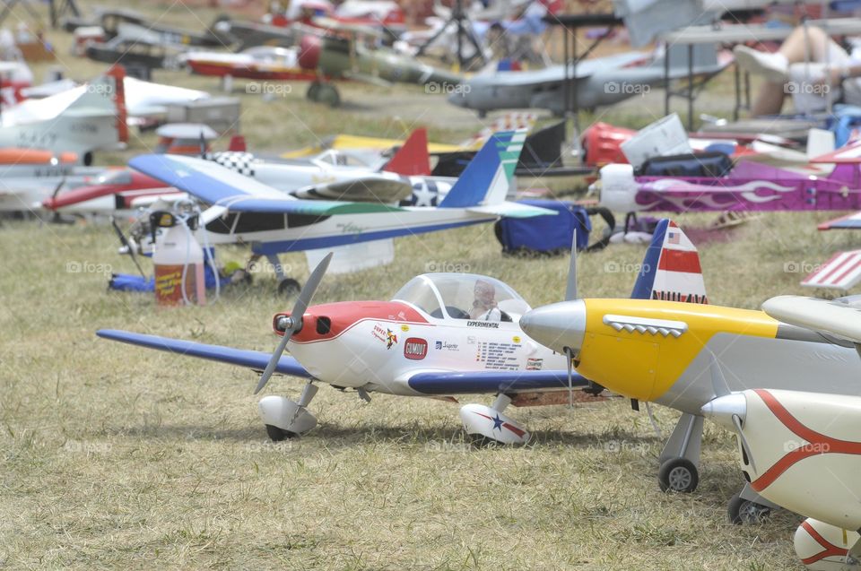 Remote controlled airplane event