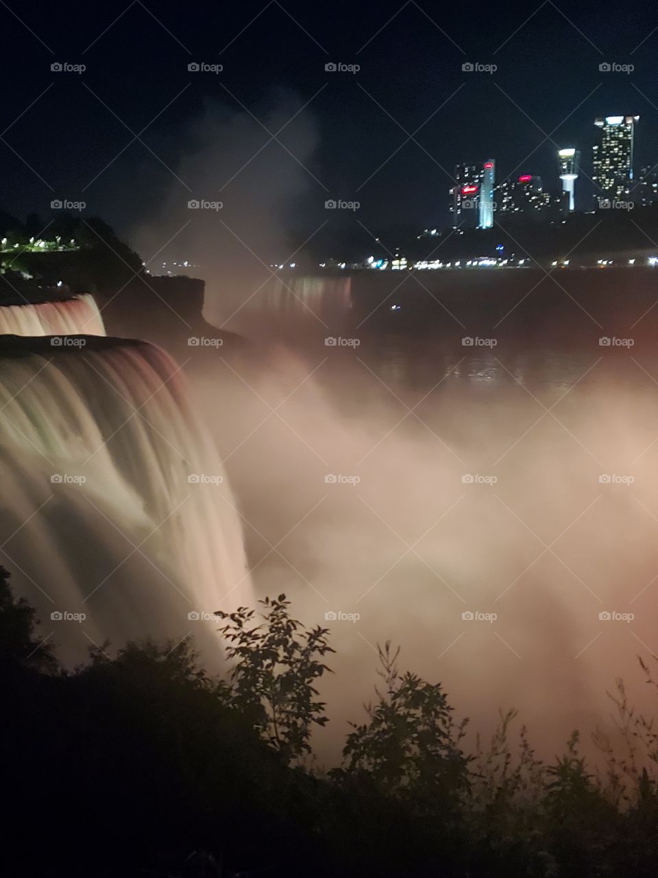 Magical View of Niagara Falls