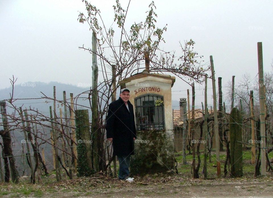 Walking in the mountains 