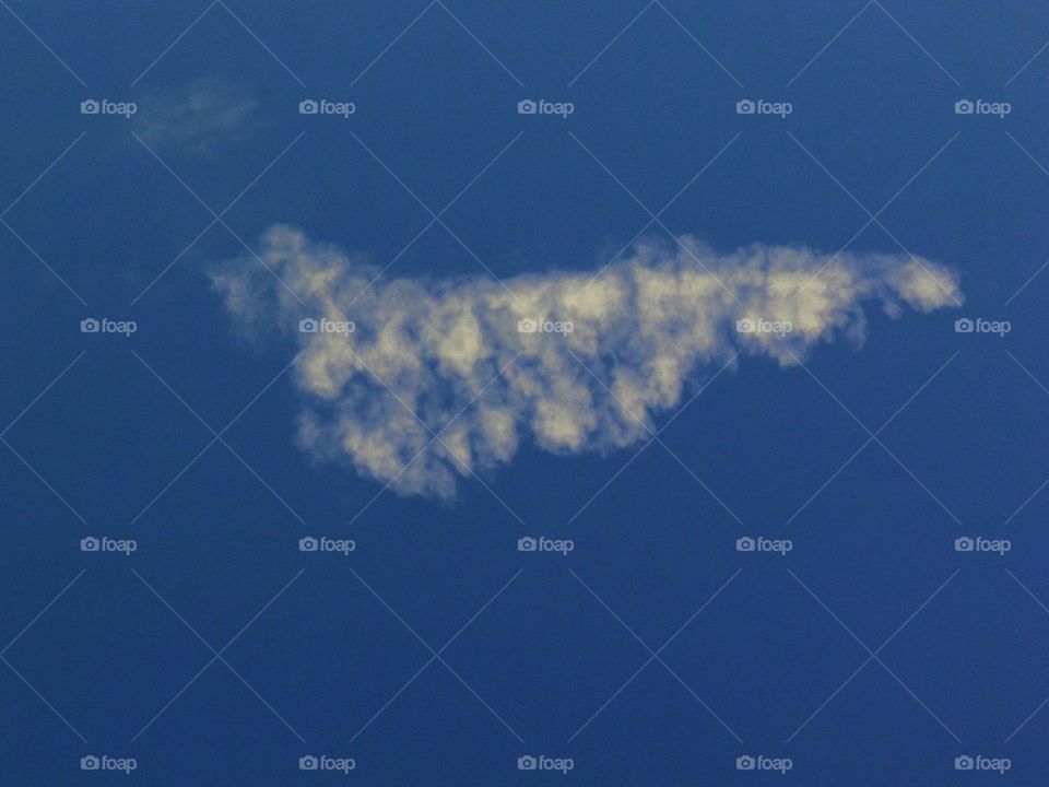 My lost sock is a cloud formation 