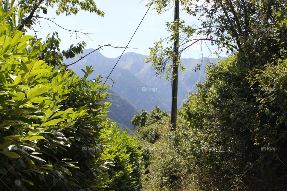 Moutains in South of France
