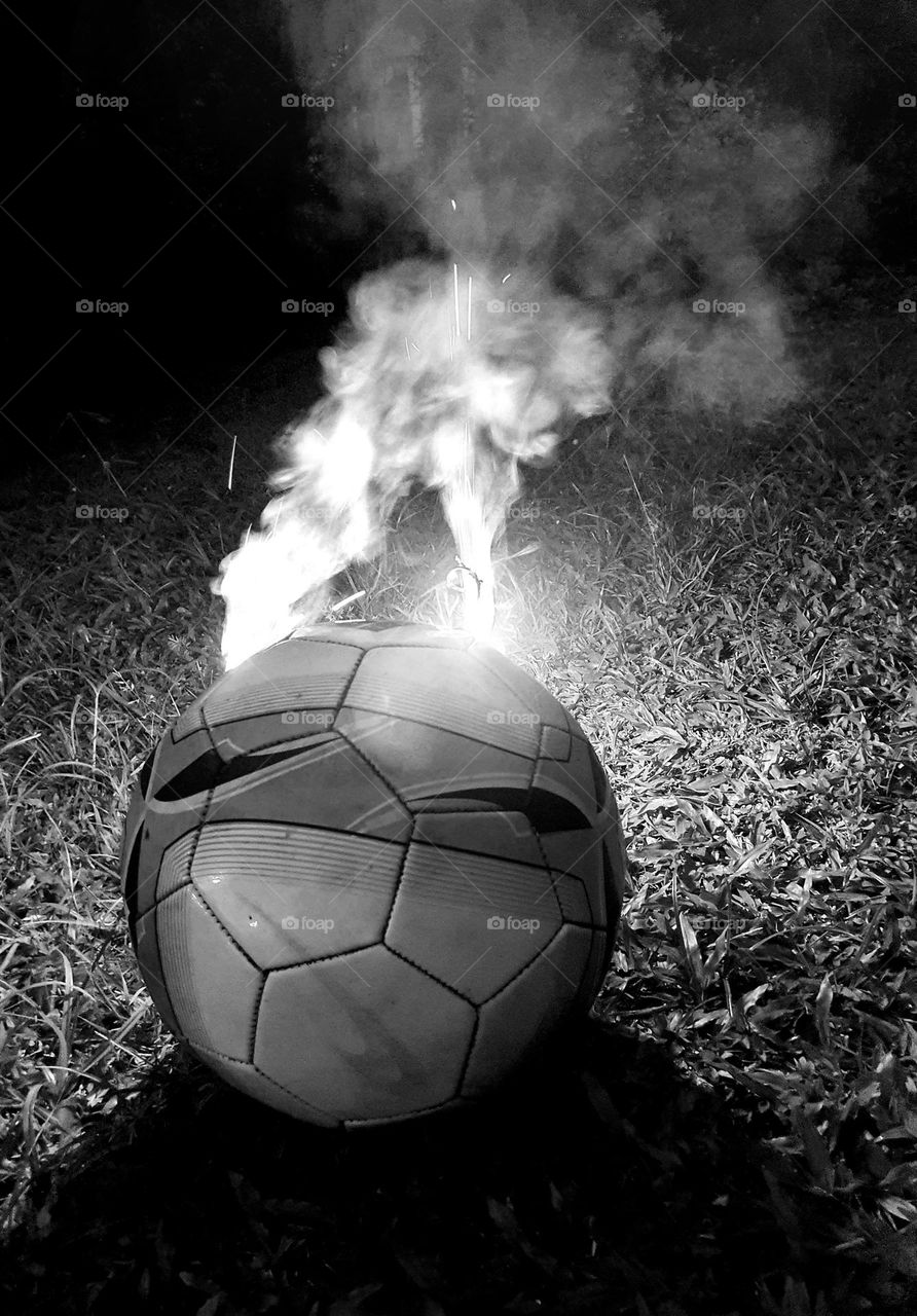 Soccer Black and White