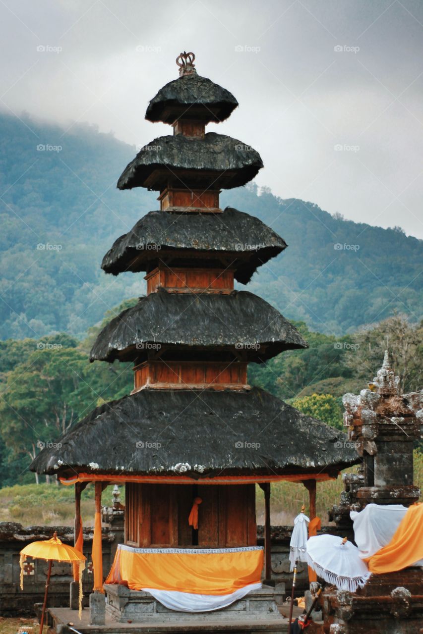 Balinese temple for praying