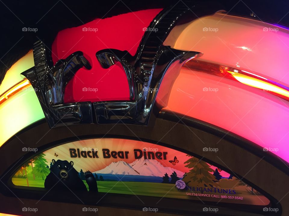Black Bear Diner Jukebox