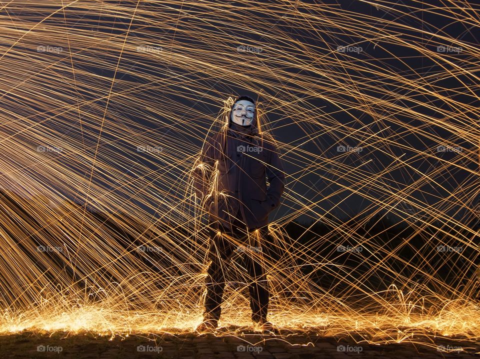 anonymous under rain of fire