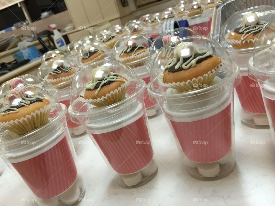 Cupcakes display 