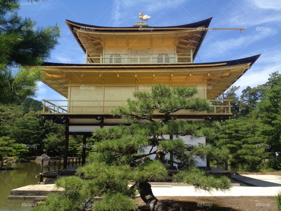 japan castle kita ward the golden pavilion by andresurachai