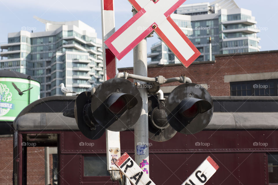 Rail road lights 