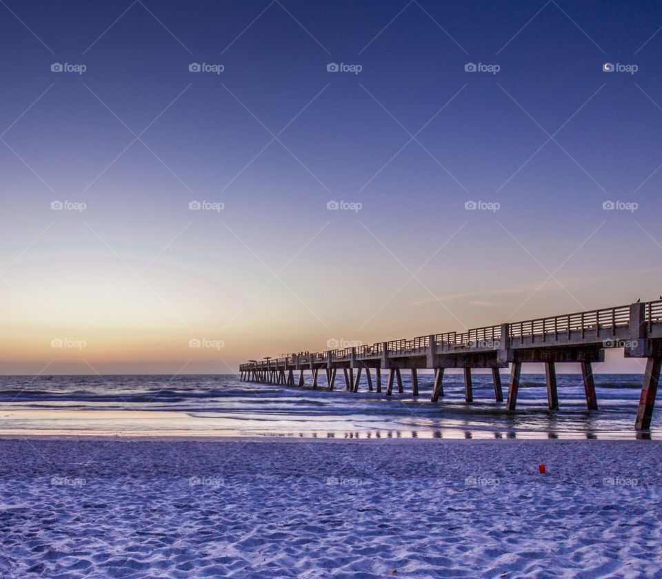 Sunrise at the beach