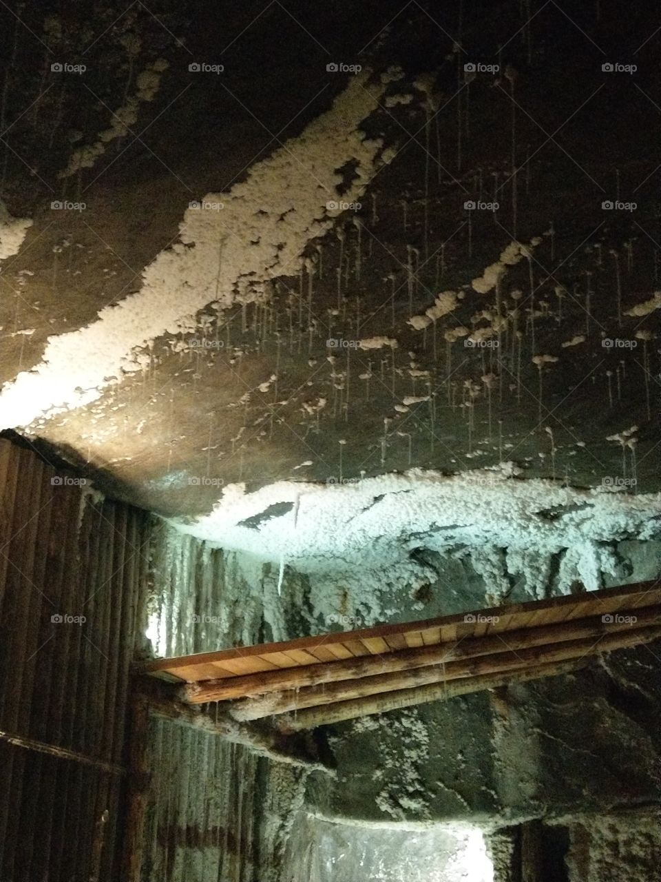 Krakow Salt mines ceiling