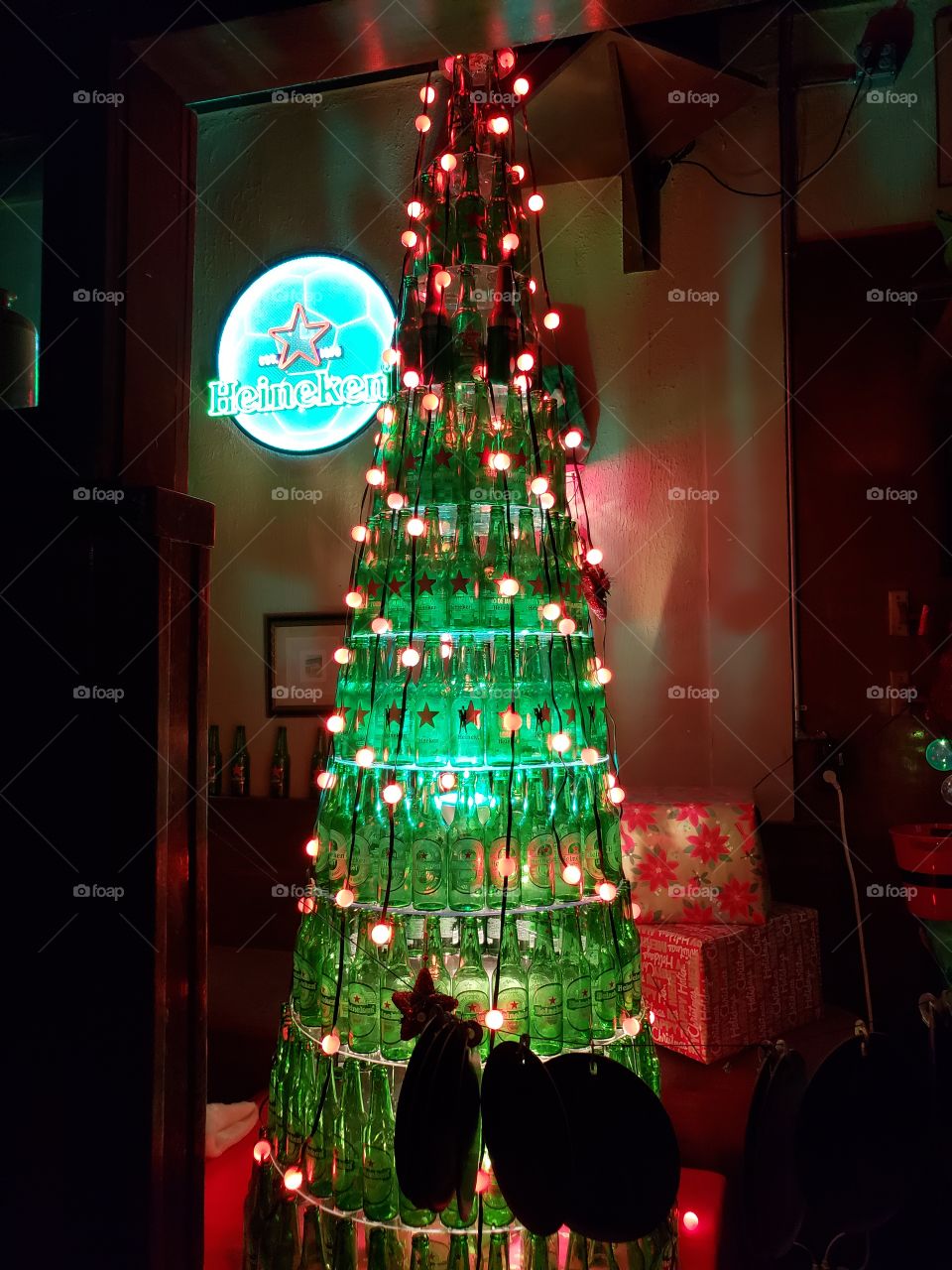 The Heineken Christmas Tree