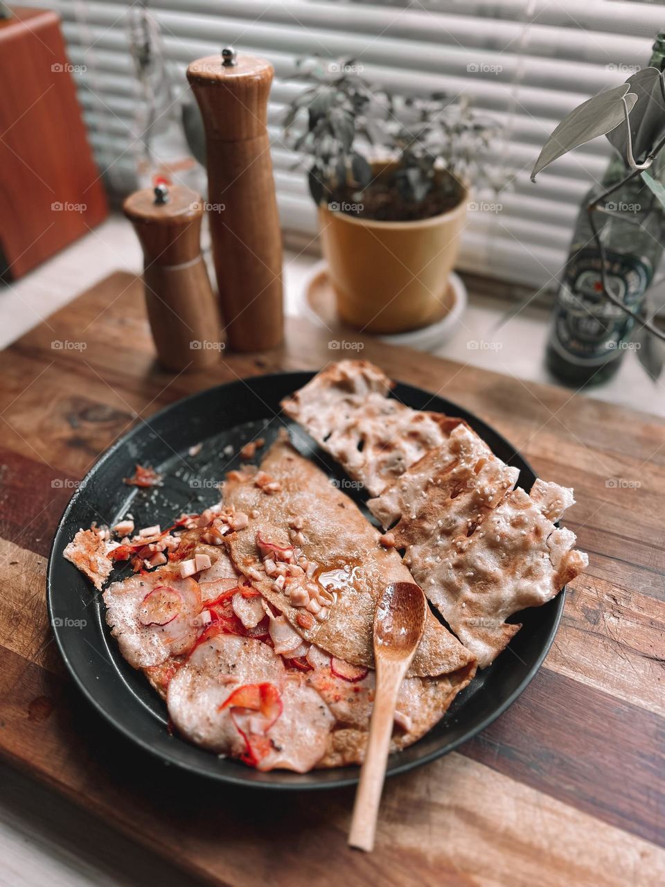 Chef omlet for breakfast🥯