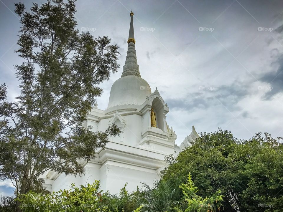 Chedi Phra Borommasaririkkathat Temple, Thailand 