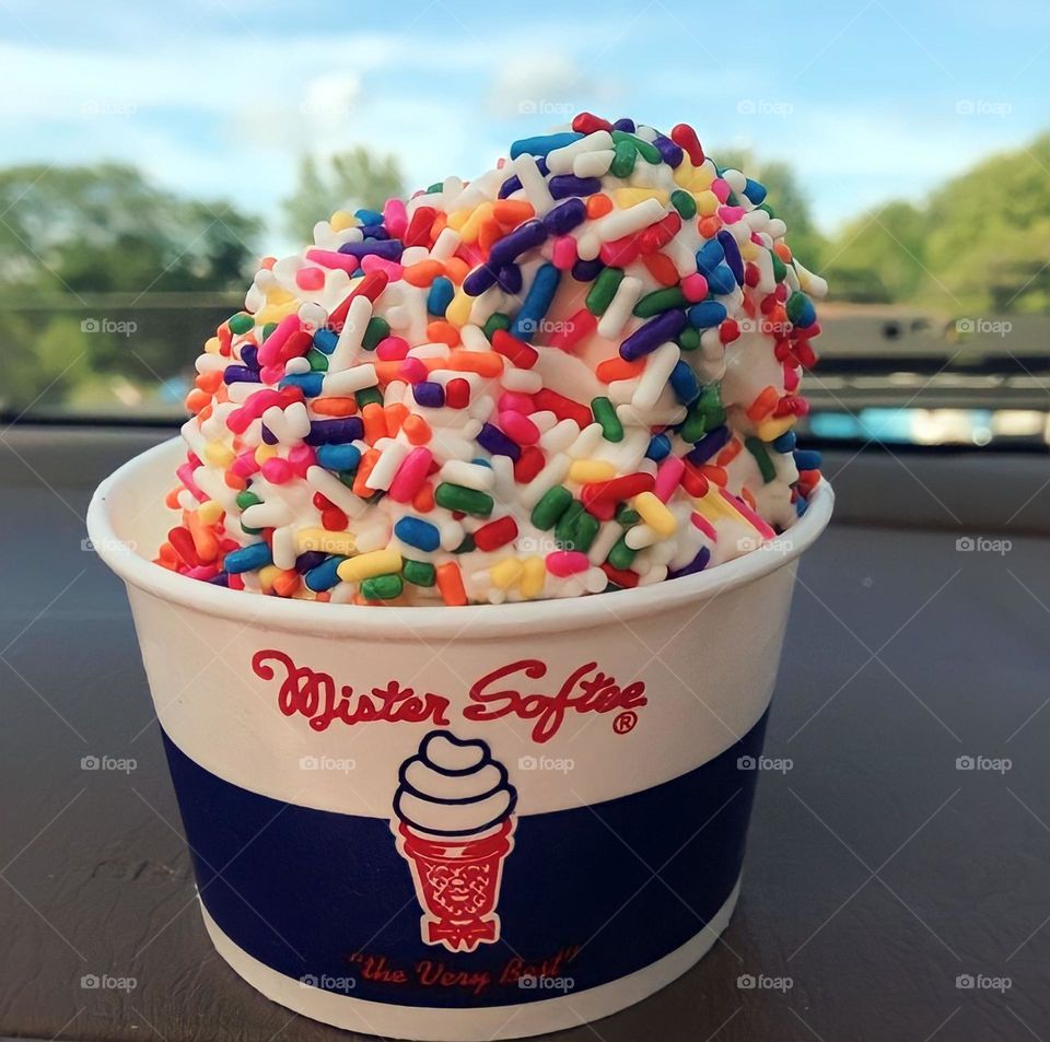 Finally caught the ice cream truck 