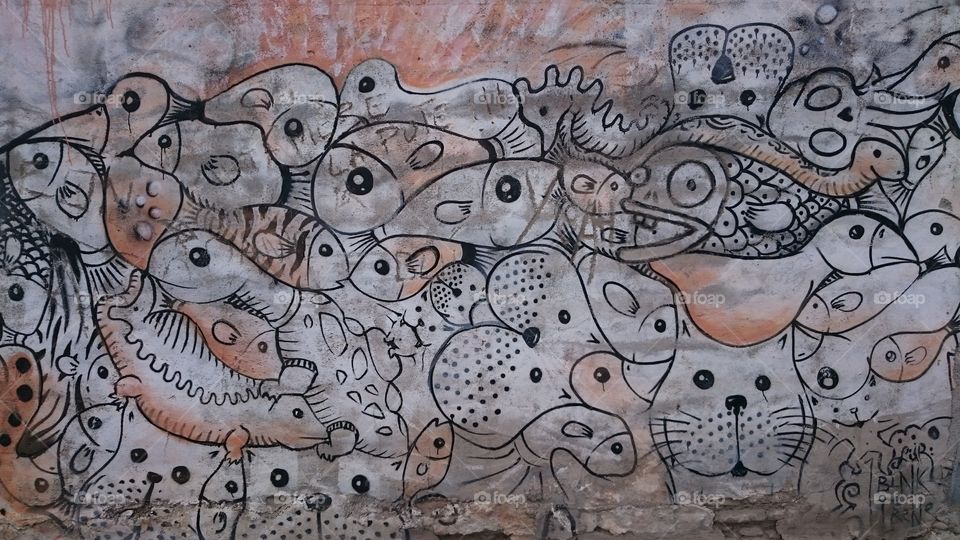 Street art. taken in Granada 