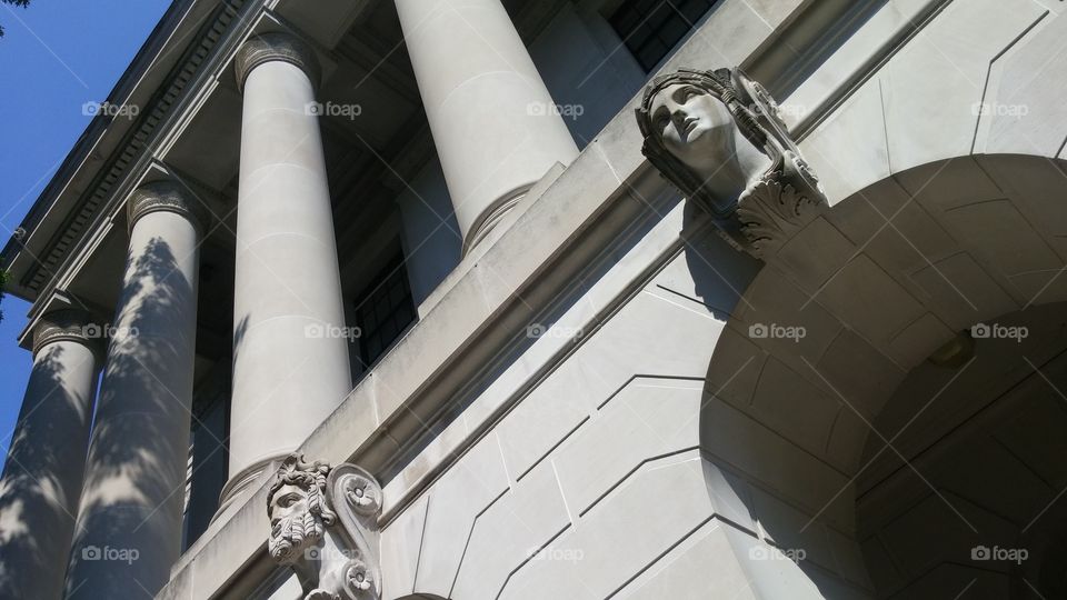 Roman gods on Capitol Building, Charleston, West Virginia
