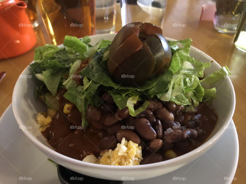 Vegetarian Frito Pie