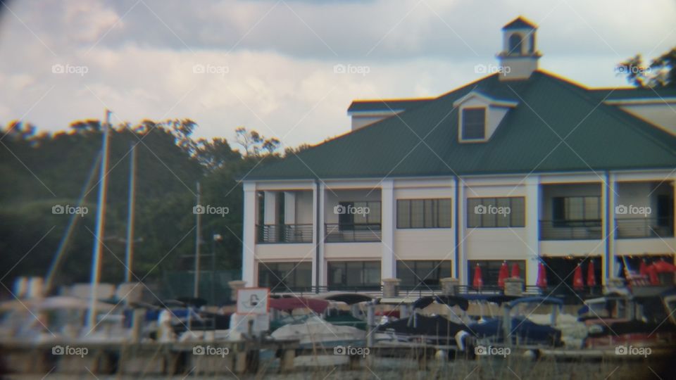 building,  skyline and boats
