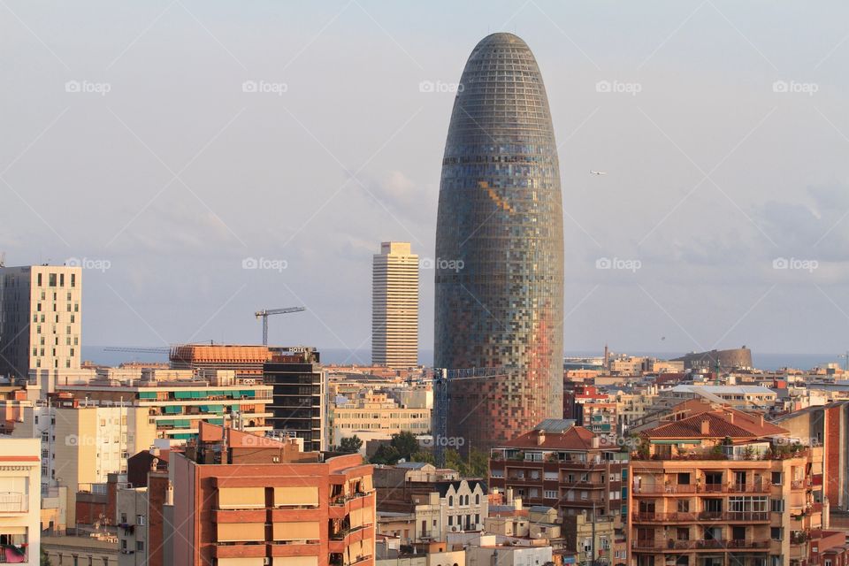 Skyscraper in Barcelona 