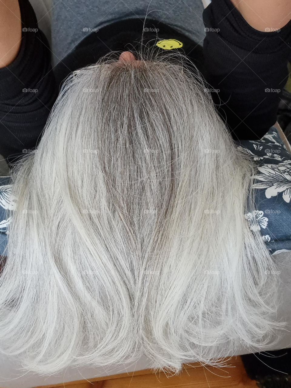 graue Haare