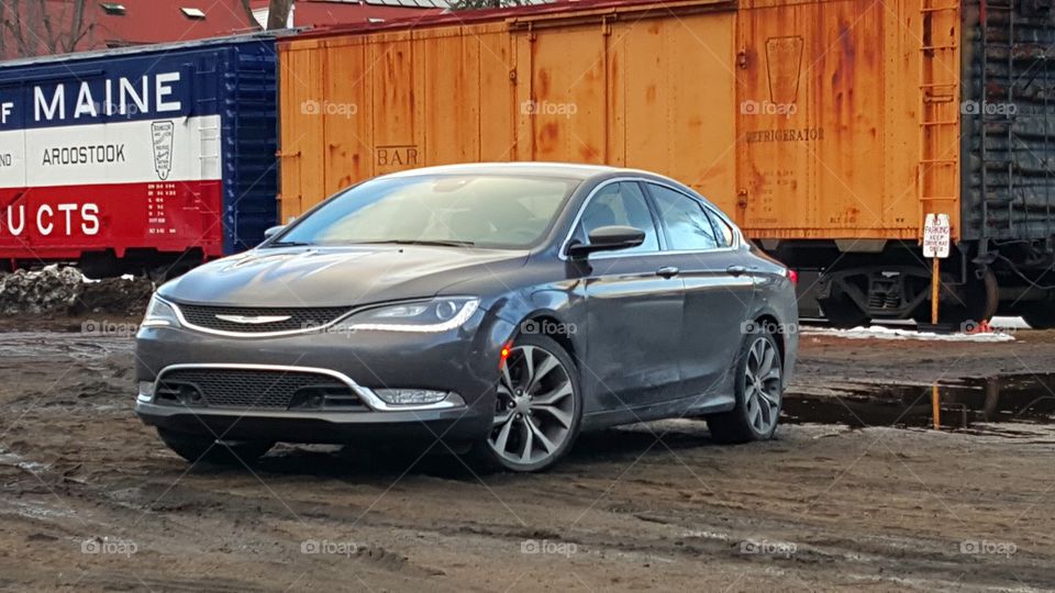 Chrysler 200 at Conway Scenic Railway