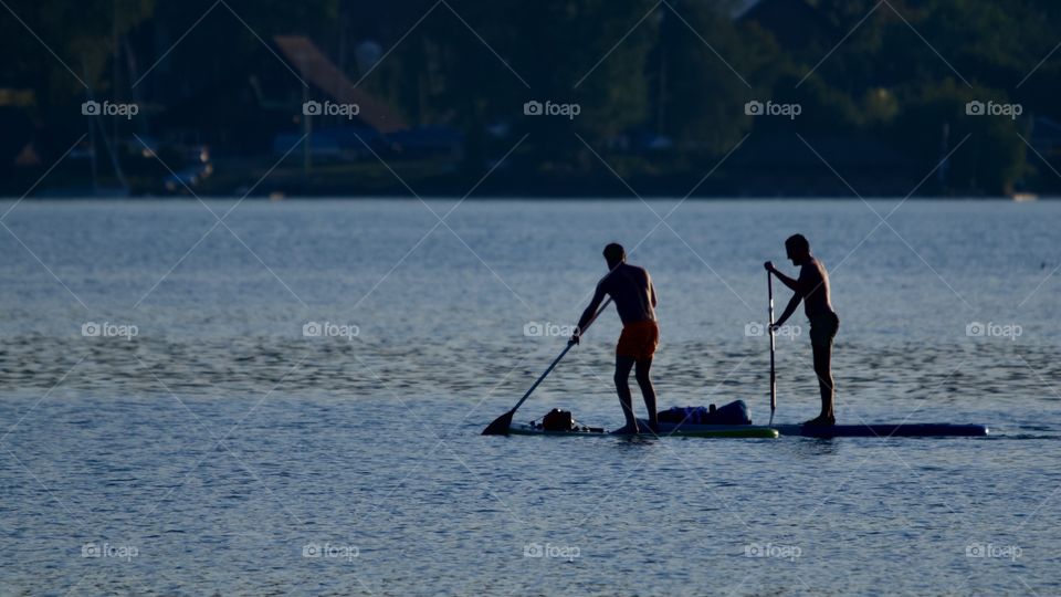 Water Sports By Sunset