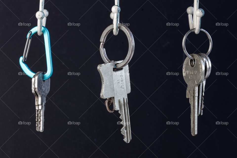 close up of keys