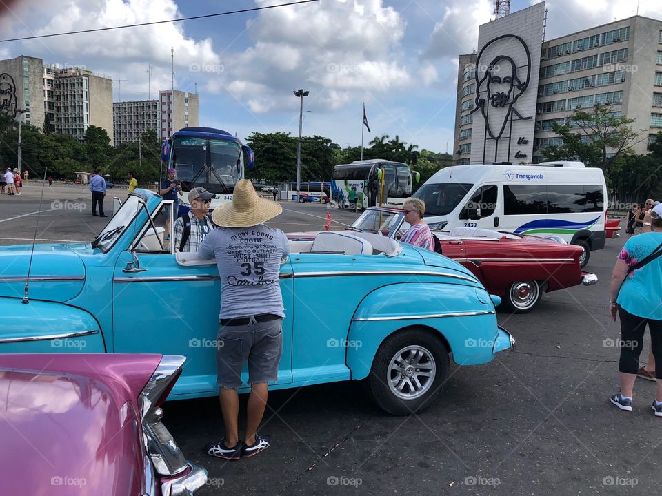 Cuban parking lot