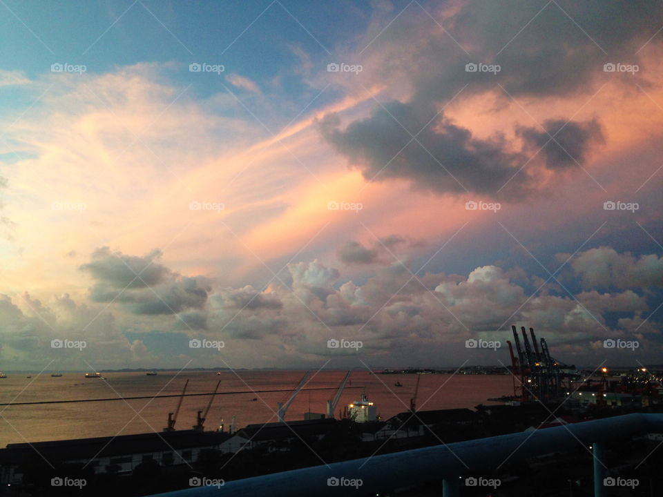 Beautiful Sky Salvador-Bahia Brazil 