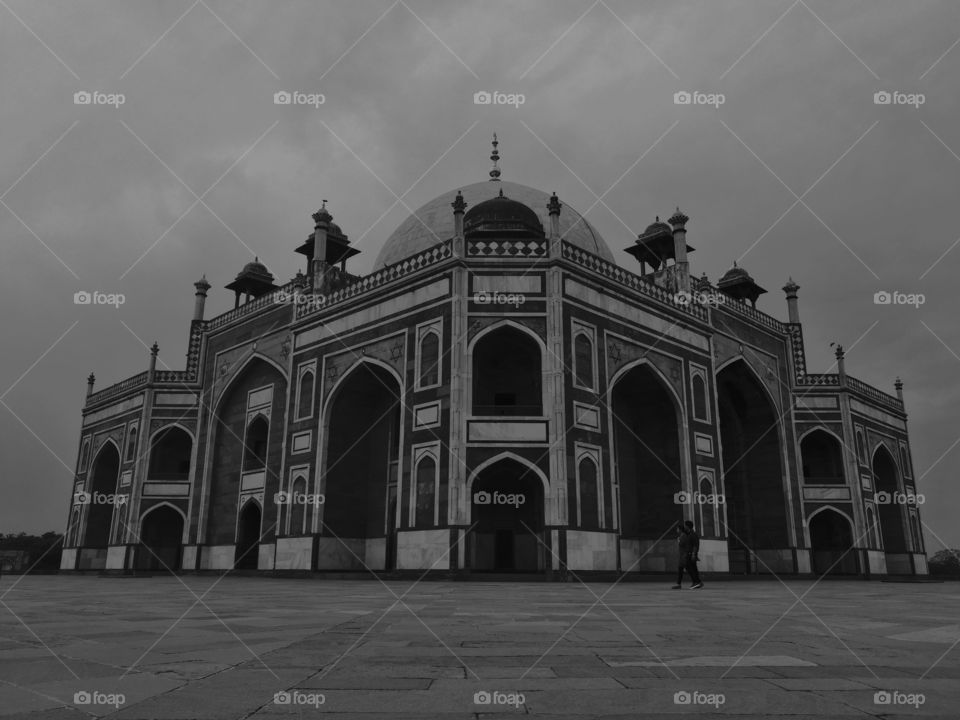 humayun's tomb, delhi, india