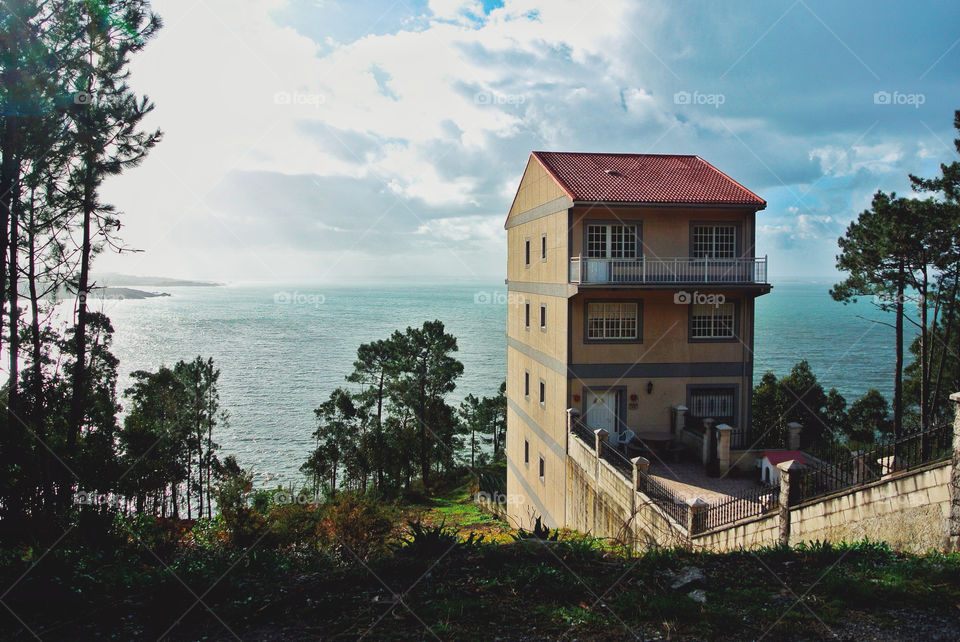 a house by the ocean, Galician coast